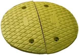 Próg podrzutowy U-17, PW-P | 5 cm, drogowy, żółty